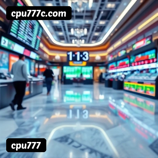 Aplicativo móvel cpu777 para iOS e Android